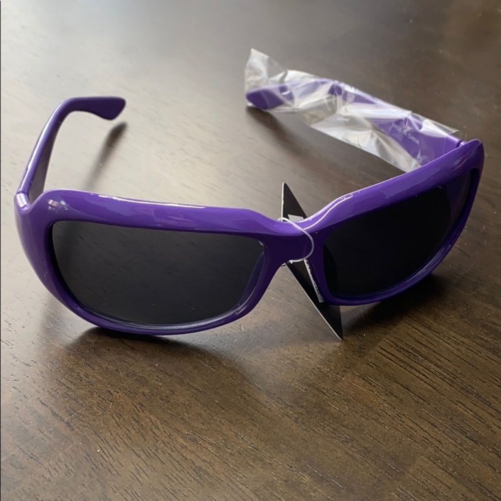 Bright Purple Sunglasses